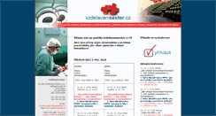 Desktop Screenshot of konference.vzdelavanisester.cz